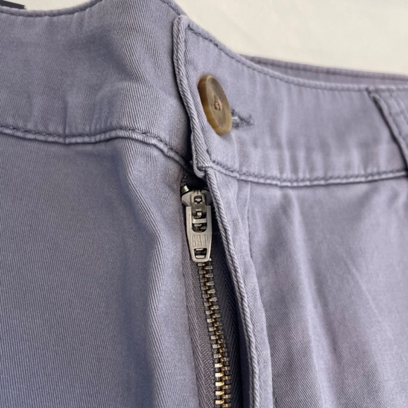 Gap Girlfriend Khaki High Rise Stretch Gray Women’s Size 8 NEW with tag - Picture 9 of 12